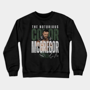 Conor McGregor The Notorious Bold Crewneck Sweatshirt